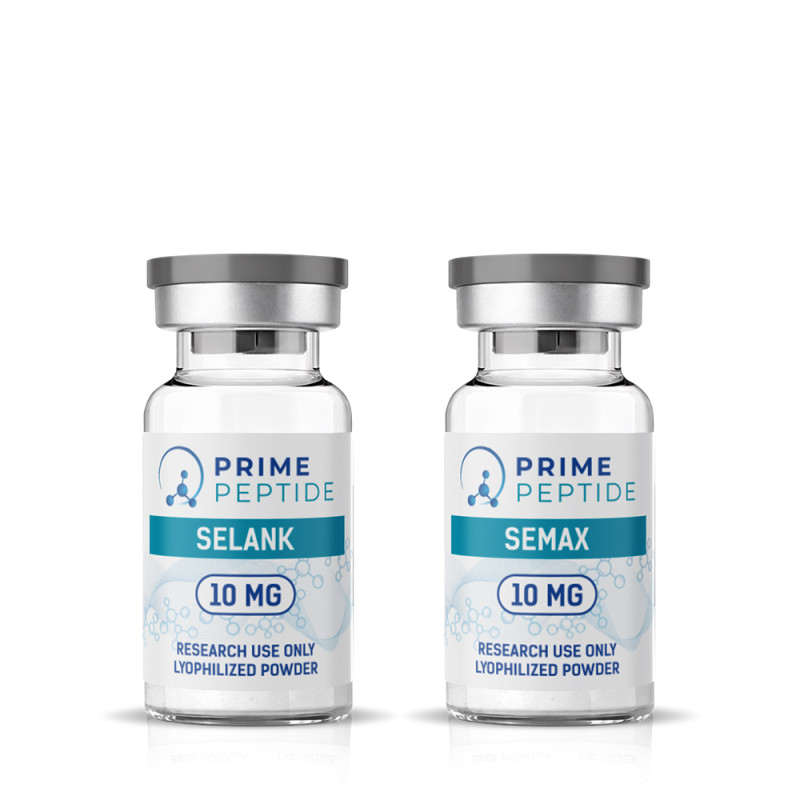 Стак за изследвания върху паметта и когнитивната функция - Semax 10mg + Selank 10mg